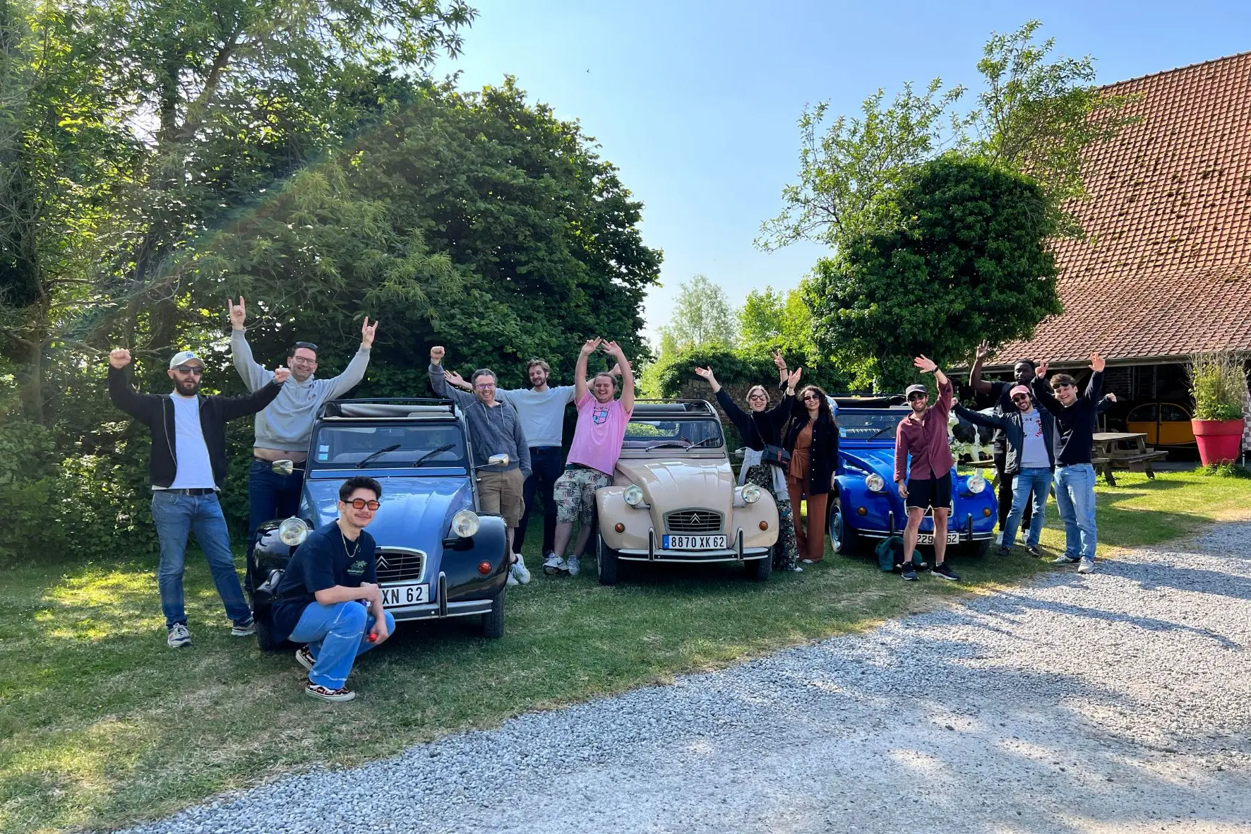 Rallye Team-Building en 2CV